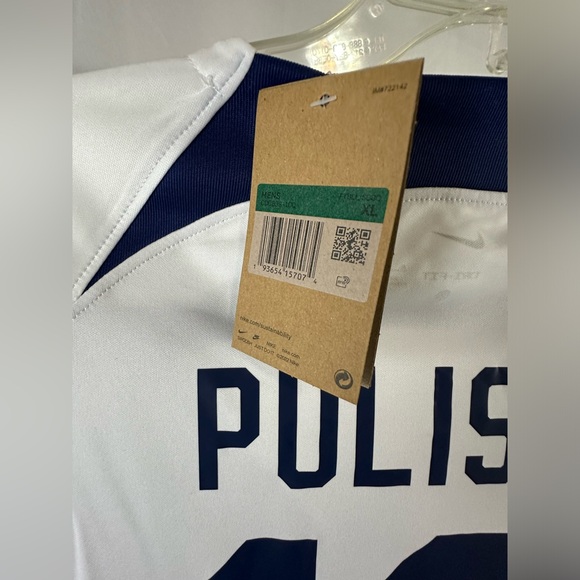 Christian Pulistic #10 USA jersey. NWT. Size XL. Pit to pit approx 22 inches. - Picture 4 of 4